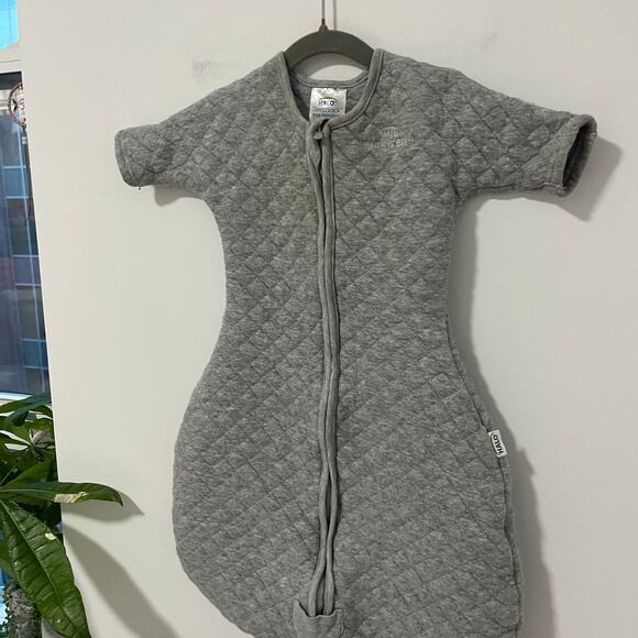 Halo Baby Sleepsack in Quilted Heathered Gray Size Medium 6-9 Months - Picture 3 of 6